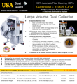 Gas 1,005 CFM Dust Extractor - Brochure.