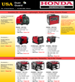 Honda Generators & Inverters - Sales Brochure.