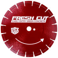 USA Made "Fresh-Cut" Blades for Soff-Cut & Early Entry Saws.