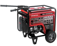 Honda 4000 Watt Generator.