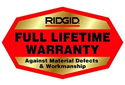 Ridgid Warranty Logo.