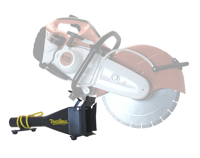 Gas Cut-Off Saw Guard - Universal fit for most gas cut-off saws.