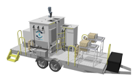 Complete Slurry Processing System, Trailer Mount.