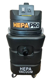 HEPA Pro 13:  1-Motor Vac:  125 CFM, 13-gallon tank.