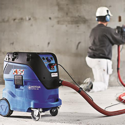 Nilfisk Dust Extractor - For dustless concrete & masonry cutting and grinding.