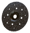 Abrasive ZEK Discs w/ Cooling Holes