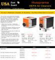 HEPA Air Scrubbers - Sales Brochure.