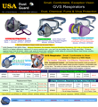 GVS Respirators & Accessories - Sales Brochure