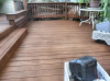 Eaco Chem - HD Britenol Cleaner, on Red Wood Deck.