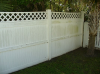 Eaco Chem - HD Britenol Cleaner, on Vinyl Fence.