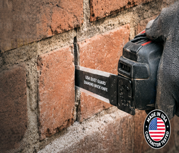 Diamond Brick Knife - Cutout single bricks & tile.