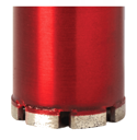 Red Beaver Core Bit:  V-Groove Segment.