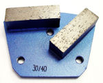 412 Tooling, Metal - Trapezoid, Double Bar