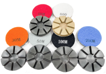 3" Premium Semi-Metal Floor Pads - Wet or Dry.