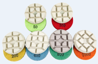412 Resin Polishing Pads: Terrazzo.