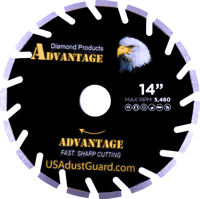 Refractory Diamond Blade - Clean cutting on refractory & other high alumina brick.