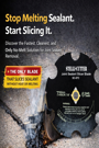 Stellit-Cutter:  Slices joint sealant without melting.