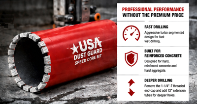Speed Diamond Core Bits