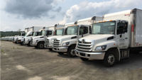 Recently upgraded entire fleet of trucks.