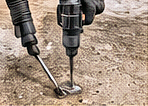 Screw-Cuffs for Dust Shrouds & Hose Connection.