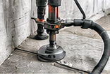 Screw-Cuffs for Dust Shrouds & Hose Connection.