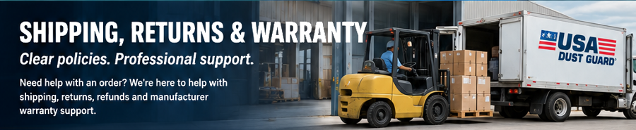 USA Dust Guard - Shipping, Returns & Warranty.