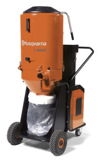 Husqvarna T8600 Dust Extractor, 480 volt, 480 CFM.