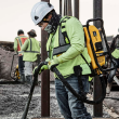 Dewalt Safety Helmet, Action Photo