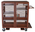 Secure Job Site Mesh Cabinets.
