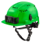 Green Milwaukee Safety Helmet - Vented