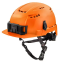 Orange Milwaukee Safety Helmet - Vented