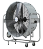 42" Barrel Fan, Mounted on Optional Cart