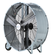 42" Barrell Fan - USA Made,.  2-Speed:  8,000 & 14,000 CFM.