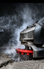 Loss of Dust Control from a 5/8-11 Threaded Cup Wheel