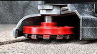 Standard 5/8-11 Cup Wheel - Lifts Dust Shrouds.
