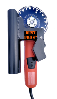 Dust Pro 6" - Impeccable Dust Control & Visibility, 4" - 6" Blade Capacity.