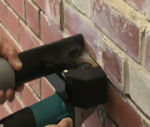 Cut the Horizonal Mortar Joints