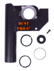 Universal - Dust Pro 6", complete with insert fittings.