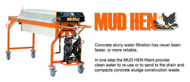 Mud Hen - Portable Slurry Press Machines.