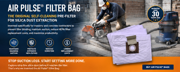 Air Pulse Filter Collection Bag