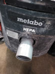 2" Inlet Cuff, in Metabo Vac - to use a 2" Hose.