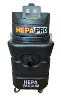 HEPA Pro:  2-Motor Vac:  250 CFM, 13-gallon tank.