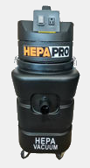 HEPA Pro:  1-Motor Vac:  125 CFM, 13-gallon tank.