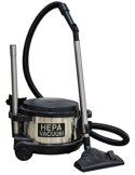HEPA Pro:  1-Motor Vac:  150 CFM, 4.0 gallon tank.
