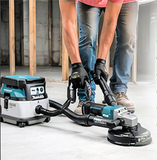 Makita & USA Dust Guard - Cordless Dust Control System