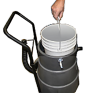 Concrete Slurry Vacuums - optional use with a 5-gal pail.